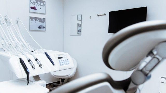 dentist chair in reno dental office